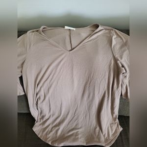 Ruffled short sleeve top